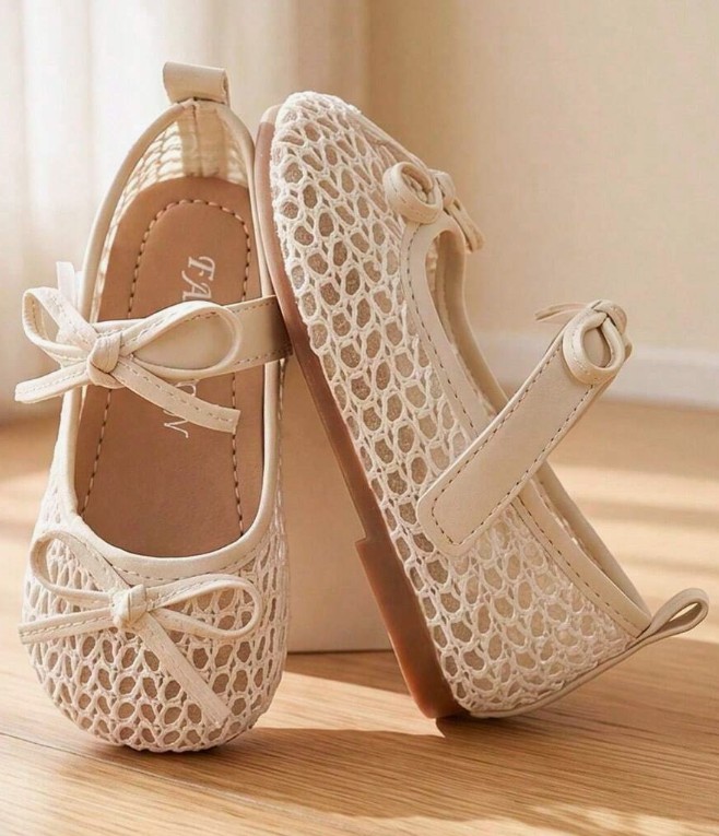 Girls' Hollow Lace Toddler Sandals